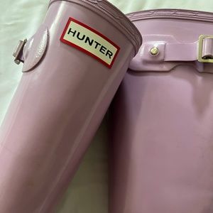 HUNTER Original Tall Purple Thistle Rain Boots